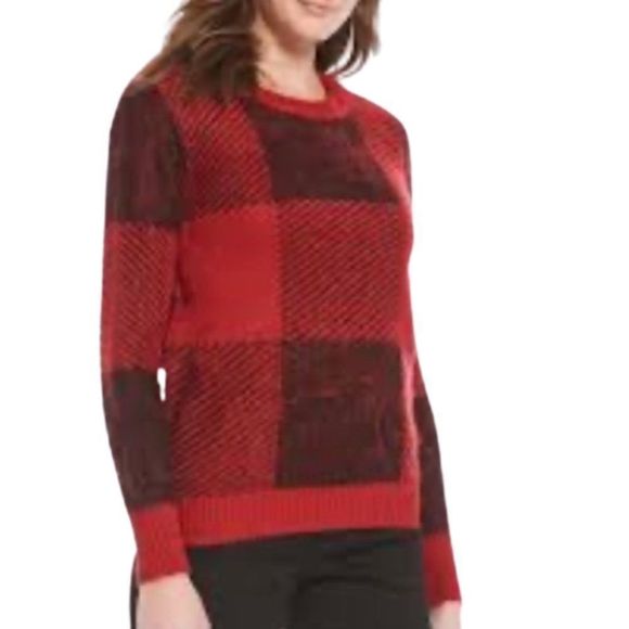 Westbound Sweaters - 🆕Westbound Red, Black & Charcoal Sweater size M
